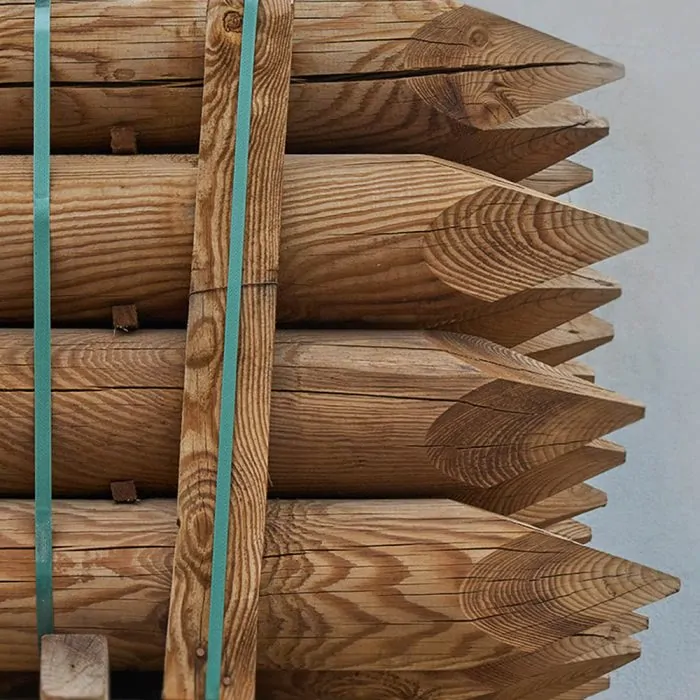 Στρογγυλός κορμός τόρνου Φ200χιλ. εμποτισμένος