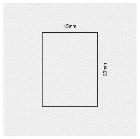 Καδρονάκι πλανισμένο 15x20χιλ. - Image 2