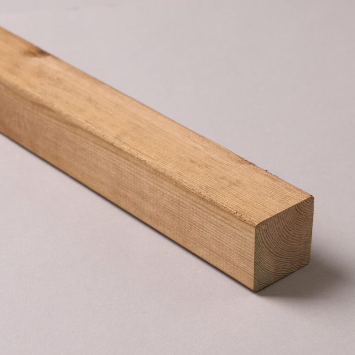 Καδρόνι πλανισμένο Ε4Ε 45x45χιλ. εμποτισμένο