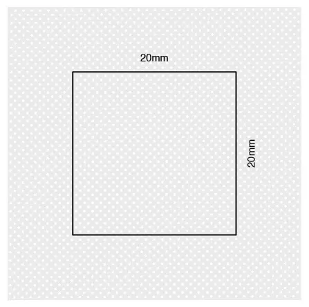 Καδρονάκι πλανισμένο 20x20χιλ. - Image 2