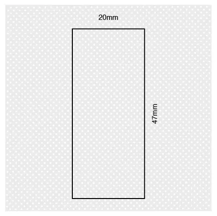 Καδρονάκι πλανισμένο 20x50χιλ. - Image 2