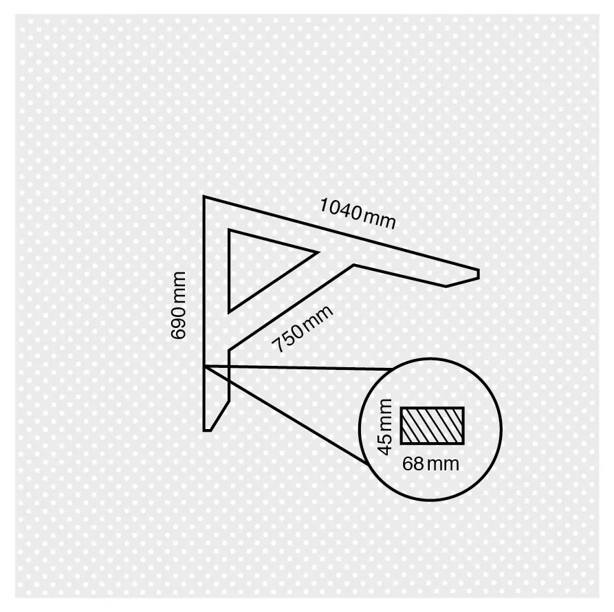 Στεγάκι για 3 κεραμίδια - Image 2