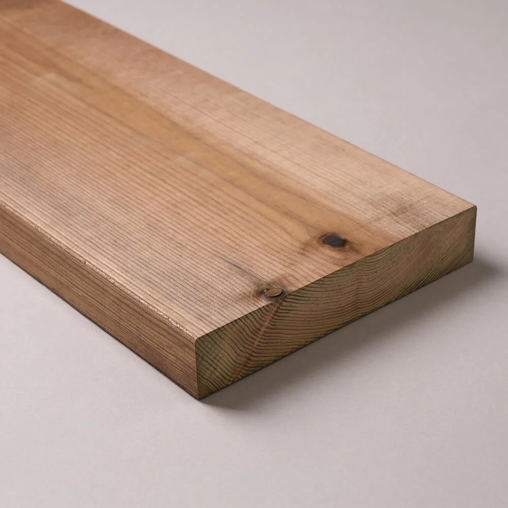 Ξυλεία πλανισμένη Ε4Ε 45x245χιλ. εμποτισμένη