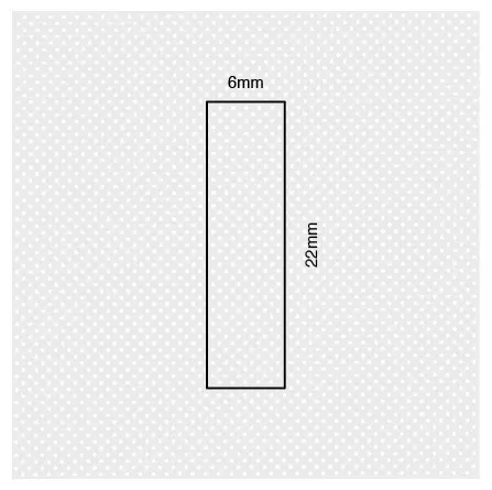 Καδρονάκι πλανισμένο 6x22χιλ - Image 2