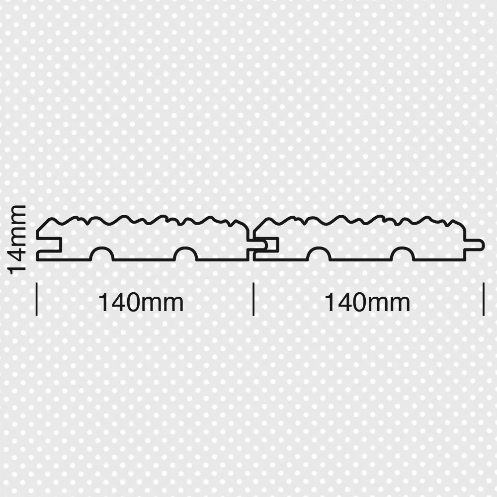 Επένδυση v και ανάγλυφη 15x140χιλ. - Image 2