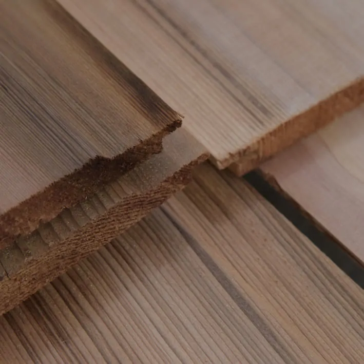 Επένδυση v 14x140χιλ. Πεύκο V εμποτισμένη καφέ