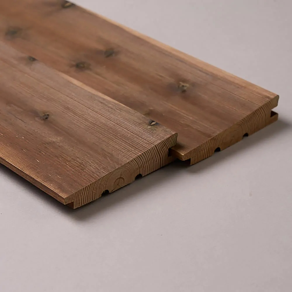 Επένδυση  φάλτσο (25>15) 25x110χιλ. Πεύκο V εμποτισμένη καφέ