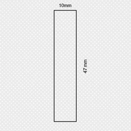 Καδρονάκι πλανισμένο 10x50χιλ - Image 2