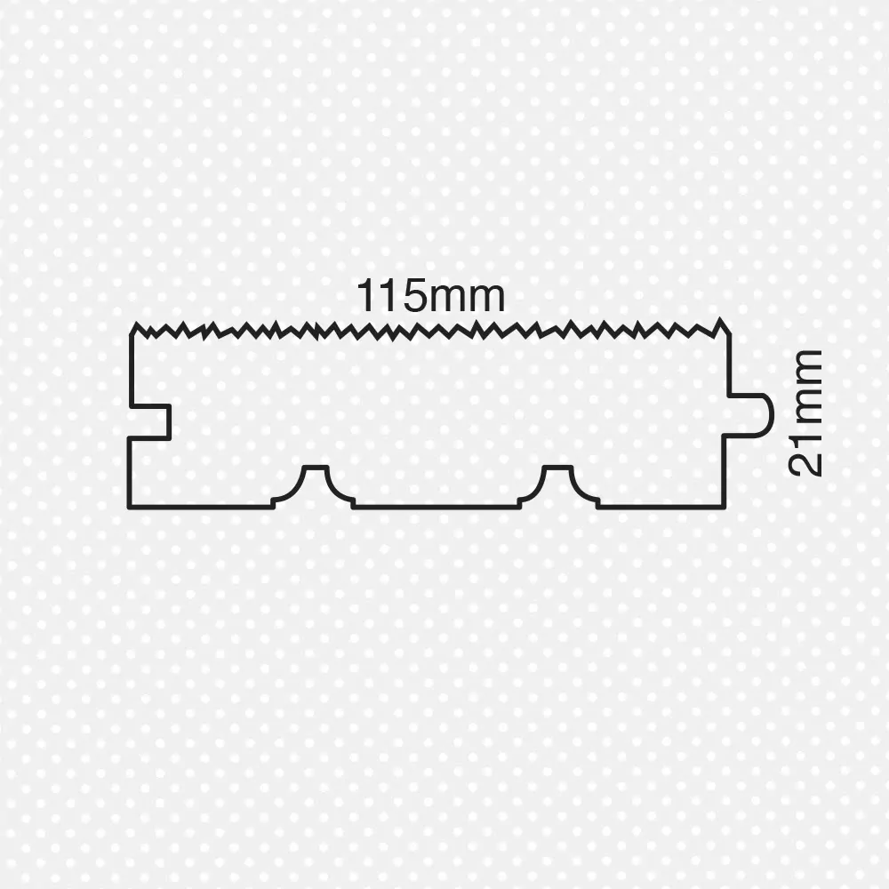 Δάπεδο βουρτσιστό εσωτερικού χώρου 21x115χιλ. - Image 2